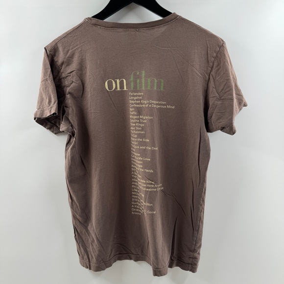 Tucson On Film Brown Graphic T Shirt Size Medium 100% Cotton - Picture 6 of 8